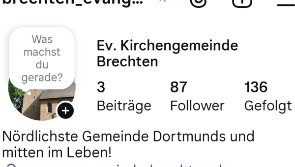 Wir sind jetzt auch bei Instagram!